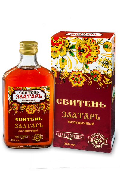 Сбитень «Златарь» (Желудочный /250 мл)